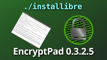 Encrypt and decrypt text with EncryptPad 0.3.2.5