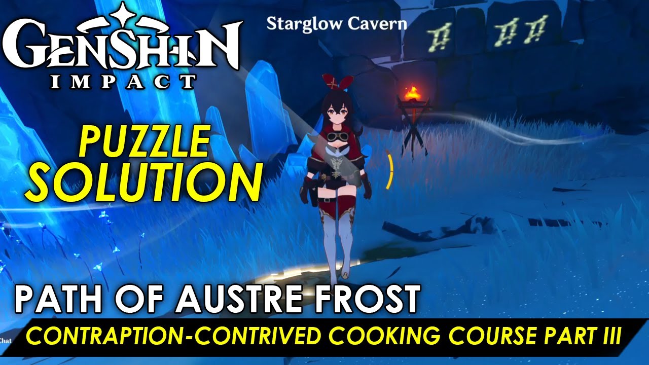 Genshin Impact - Follow the Aura Trail and Find Ingredients Puzzle