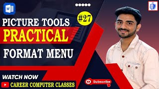 Format Tab Practical In MS Word #27 | Format Tab Tutorial In Hindi | #hindi_tutorial #mswordinhindi