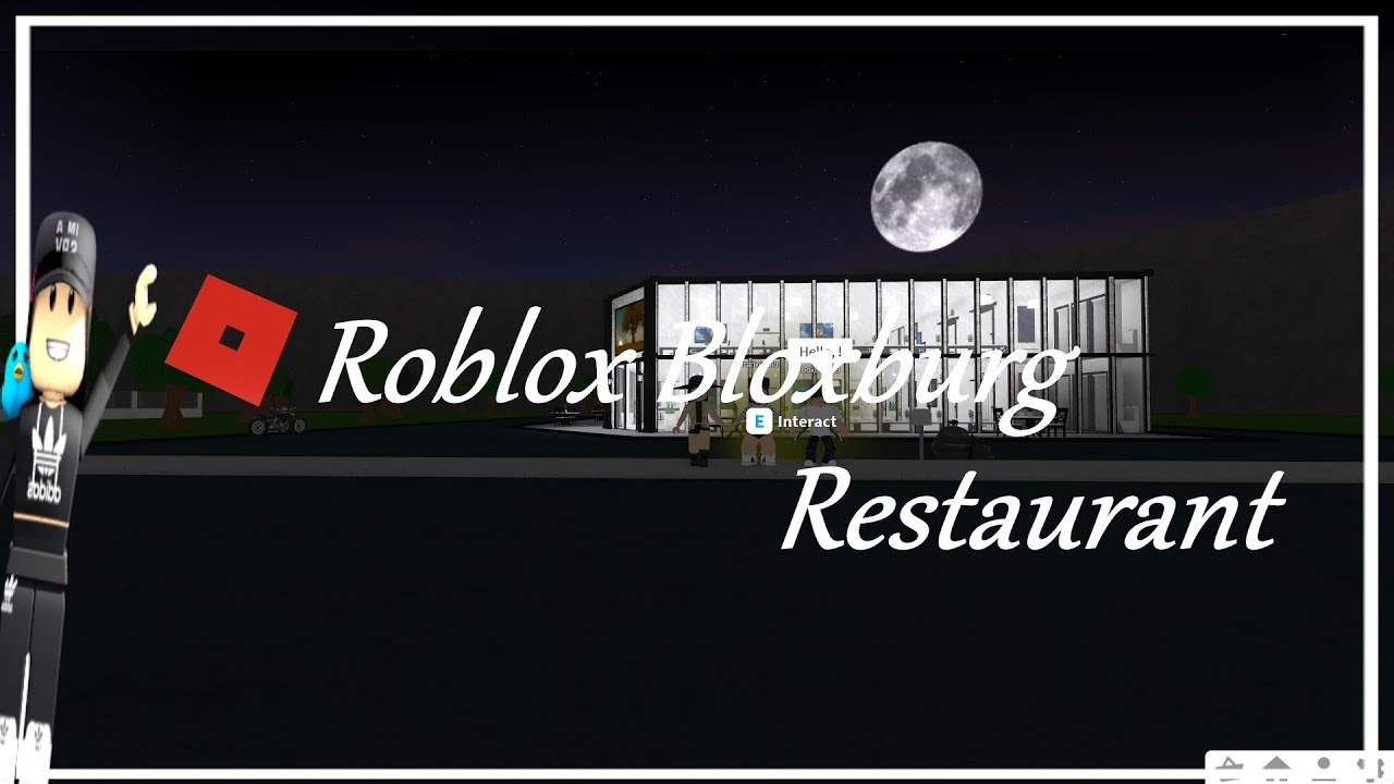 Roblox Bloxburg Modern Restaurant Sara Plays Now Youtube - saras restaurant roblox