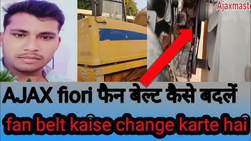 AJAX fiori me fan belt kaise lagate hai|| how to install fan belt in ajax flori||rajesh Ajaxmaster|