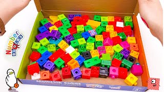 Making Funny Faces For NumberBlocks With Papers | Satisfying Video ASMR