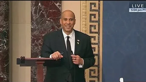 Sen. Cory Booker breaks record with 25-Hour Senate speech