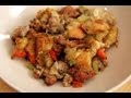 Homemade Sausage Stuffing Recipe - Laura Vitale - Laura in the Kitchen Episode 235