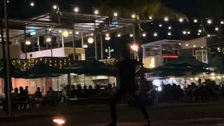 Fire show part 9 Fuego Flow @Ferringhi Heart Penang