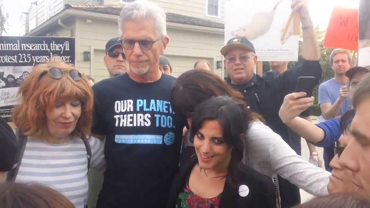 Vigil for Monkeys Disrupted by Animal Researchers