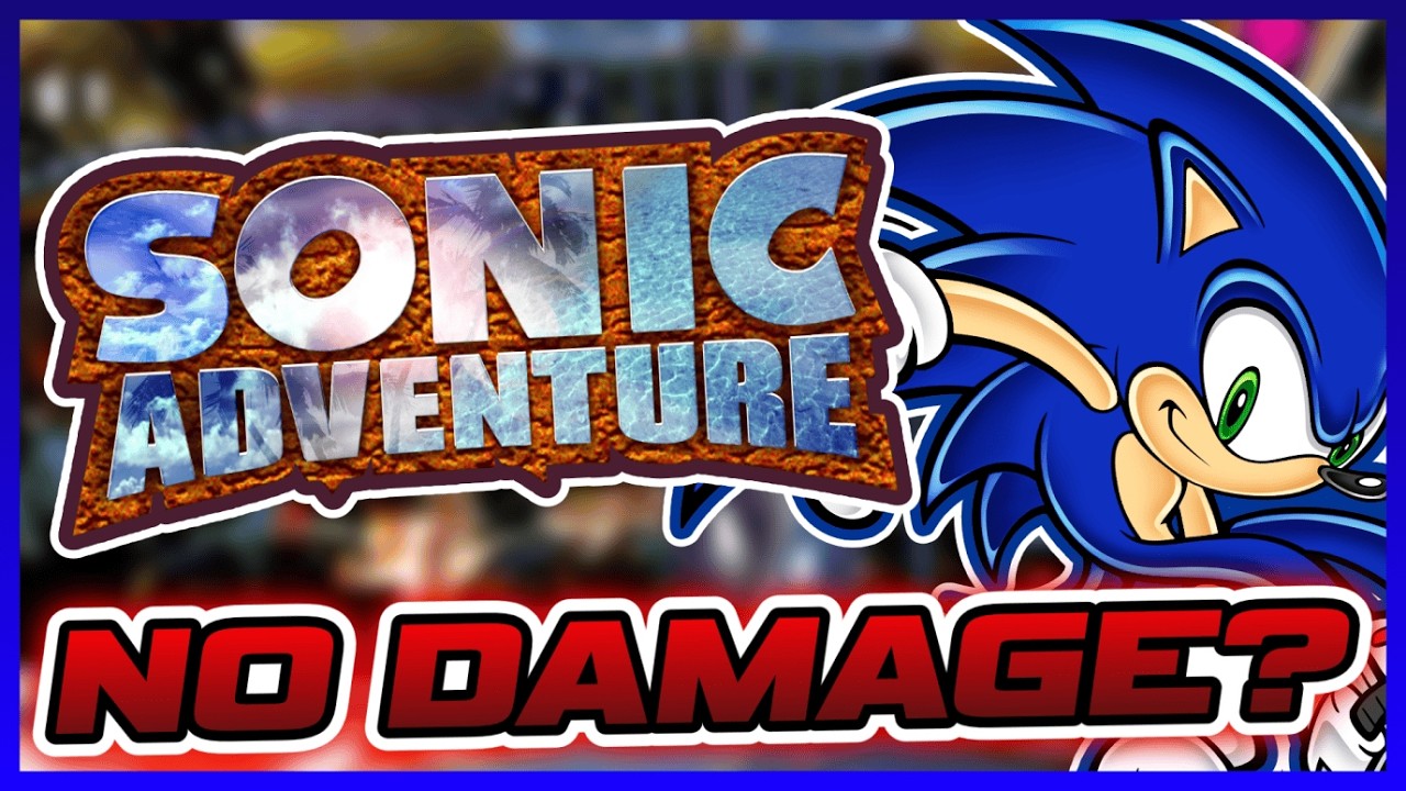 Can I Beat Sonic Adventure Without Taking Damage? - YouTube