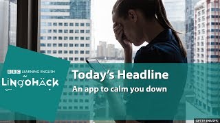 Learn today's key words and phrases: depressed, open up, comfort, counsellor, therapy screenshot 5