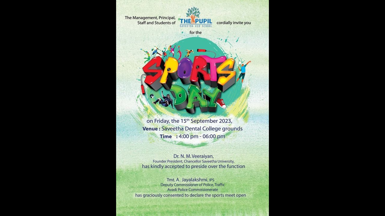 The Pupil School Sports Day 2023 - YouTube