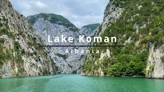 Lake Koman. Albania. Lake Koman Ferry ride / Озеро Коман. Албания. Прогулка по озеру Коман на пароме