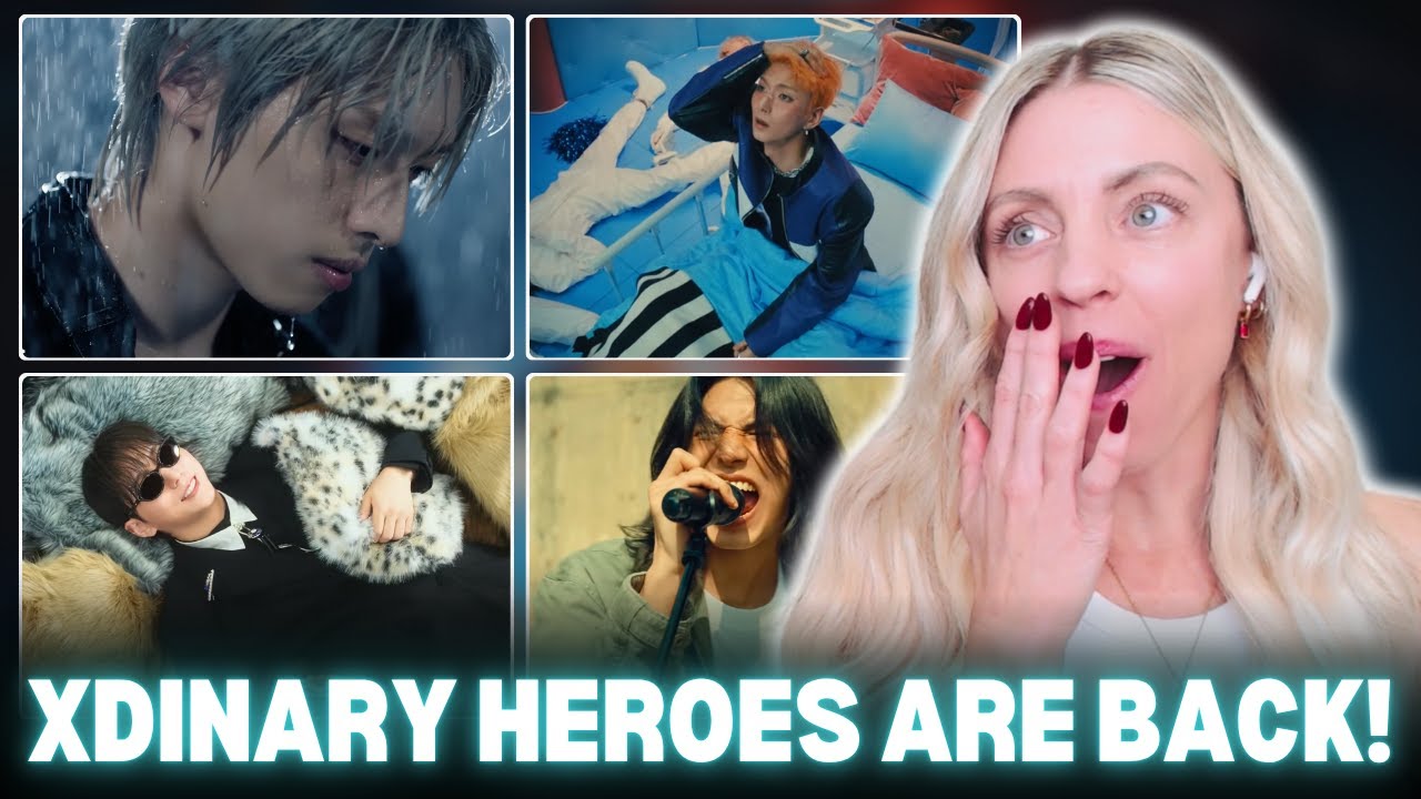 Реакция Xdinary Heroes 🔥 | ICU, музыкальное видео Lost and Found, концертный клип + полный альбом...