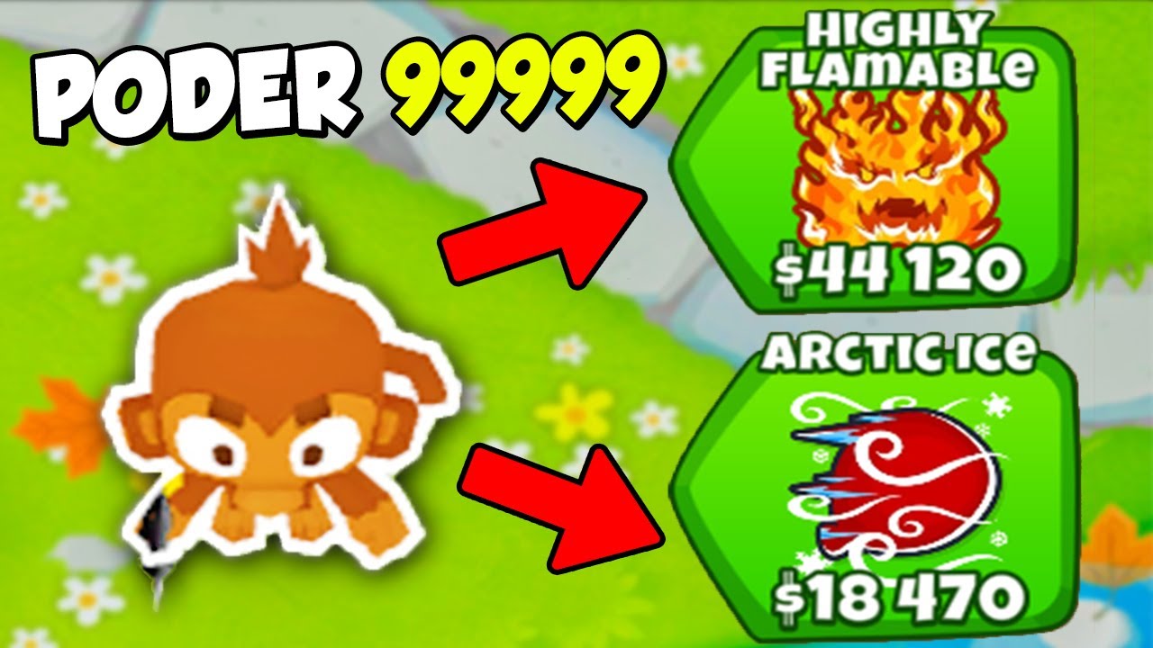 NOVO MACACO DARDO ELEMENTAL !! QUAL VOCÊ ESCOLHE EM BLOONS TD 6