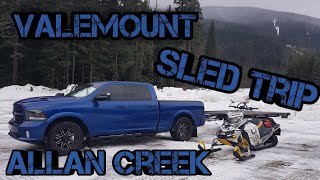 Sledding Valemount | Allen Creek, BC