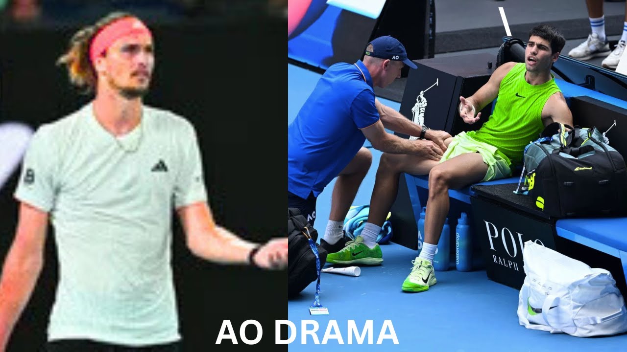 ZVEREV LOSES PATIENCE AFTER ALCARAZ INJURY DELAY SHAKES 2026 AUSTRALIAN OPEN SEMIFINAL