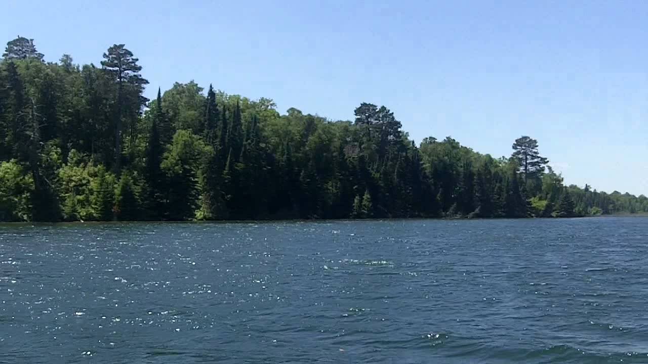 boating on Lake Itasca.MOV YouTube
