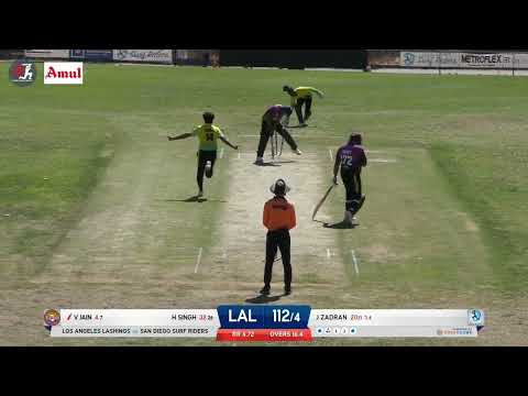 MiLC T20 Highlights: Los Angeles Lashings vs San Diego Surf Riders