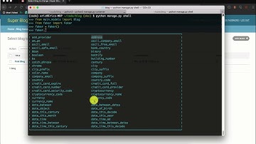 Generating random data in Django