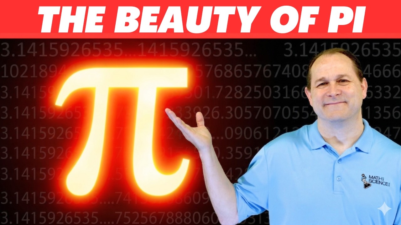 Where Pi Comes From & Why it's the Most Beautiful Number
