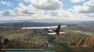 Microsoft Flight Simulator 2025 Flight Training Basic Handling,  ATTITUDE (PITCH)