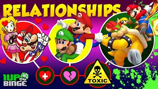 Mario’s Relationships: ❤️ Healthy to Toxic ☣️