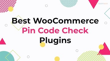 WooCommerce Pin Code Check Plugins