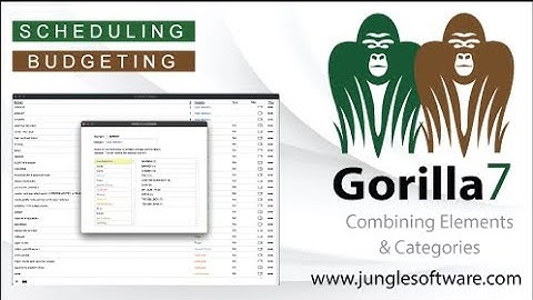 Combine Elements and Categories in Gorilla Scheduling