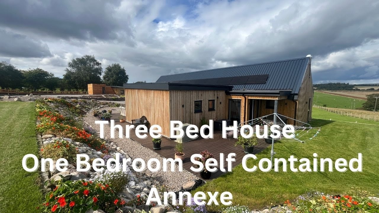 3.10 Acre Croft - 1.10 Acre Garden - North Kessock - Three Bedroom House and One Bed Annexe - SOLD