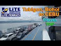 Tubigon Bohol Cebu Travel Trip - Cebu Cordova Link Expressway Bridge - Ferry Fast Craft Boat Ship