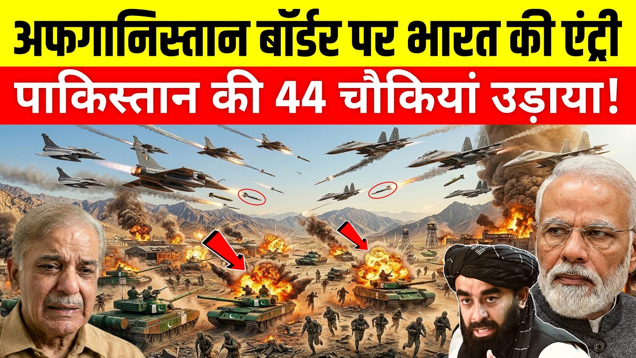 Afghan Border पर महायुद्ध: India की धांसू एंट्री!
