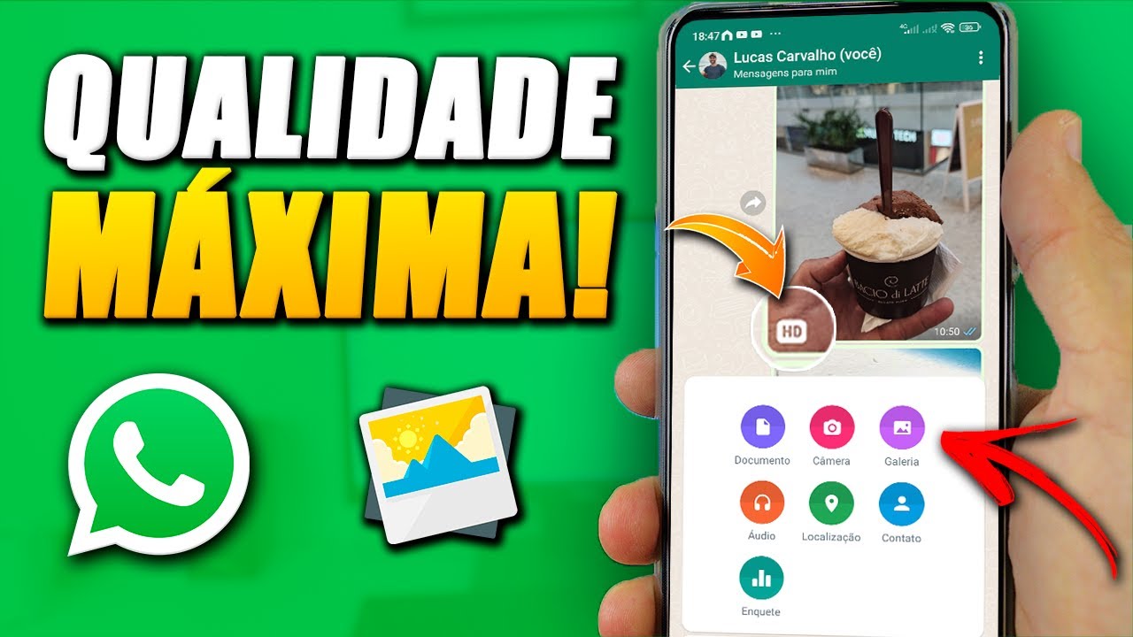 COMO ENVIAR FOTOS E VÍDEOS NO WHATSAPP SEM PERDER QUALIDADE - YouTube