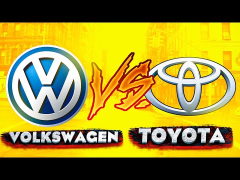 VW vs TOYOTA...Что круче???