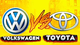 VW vs TOYOTA...Что круче???
