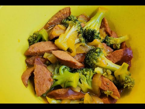 TRY THIS SAUSAGE & BROCCOLI RECIPE : A FLAVOR EXPLOSION