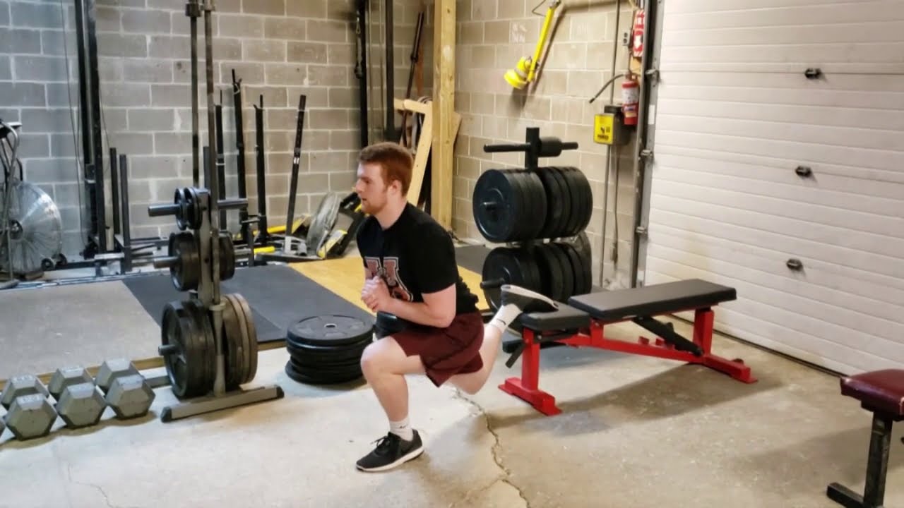 How to do Rear Foot-Elevated Split Squats - YouTube