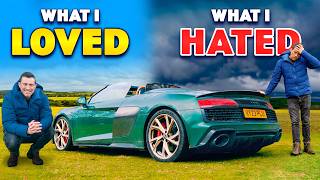 Audi R8 Spider Review  the last V10!
