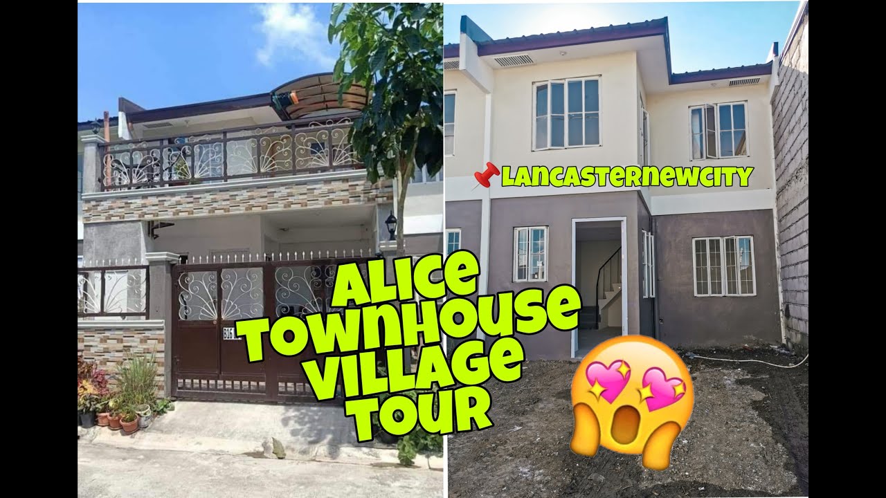 Ganda😍 ALICE TOWN HOUSE VILLAGE TOUR Lancaster New City.. INTERESTED