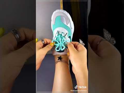 Video cách buộc dây giày hình con bướm xiêu cute... - youtube