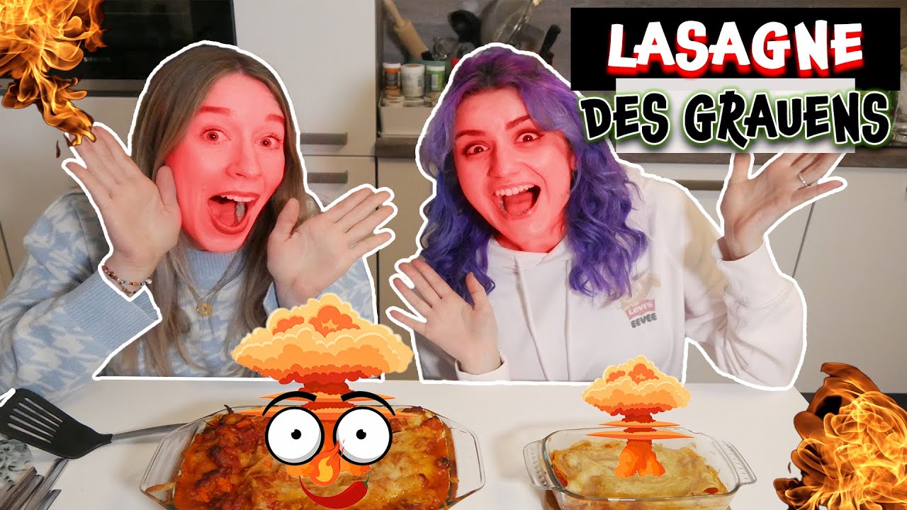 Diese Lasagne ist GEFÄHRLICH! und wir auch! Dania & BFF zerstören wieder die Küche
