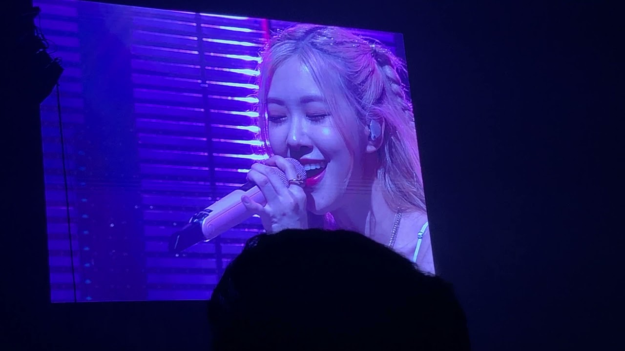 [20190714] BLACKPINK ROSÉ Solo Stage (Bangkok Encore D3)