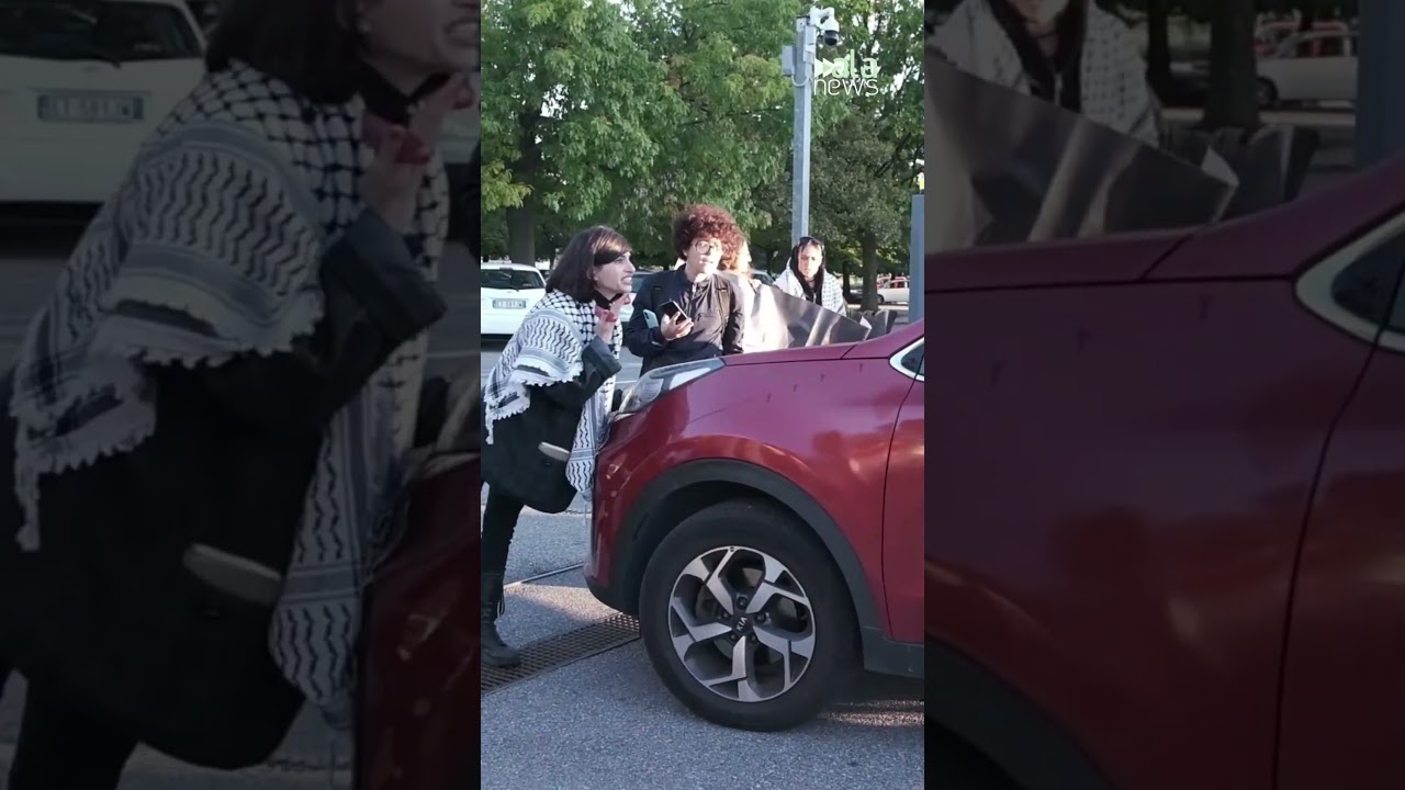 Nerviano, attivisti Palestine Action bloccano Leonardo Spa: tensioni e traffico in tilt 