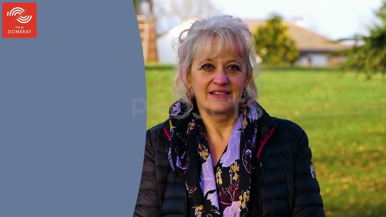 Pascale Lescurat, maire de Domérat, vous présente ses voeux pour cette  nouvelle année.