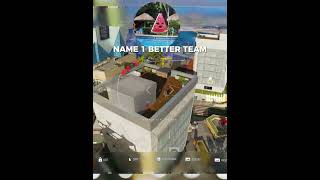 NAME 1 BETTER TEAM #warzone #codclips #gaming