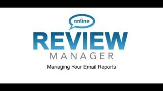 How to Manage Your Email Reports