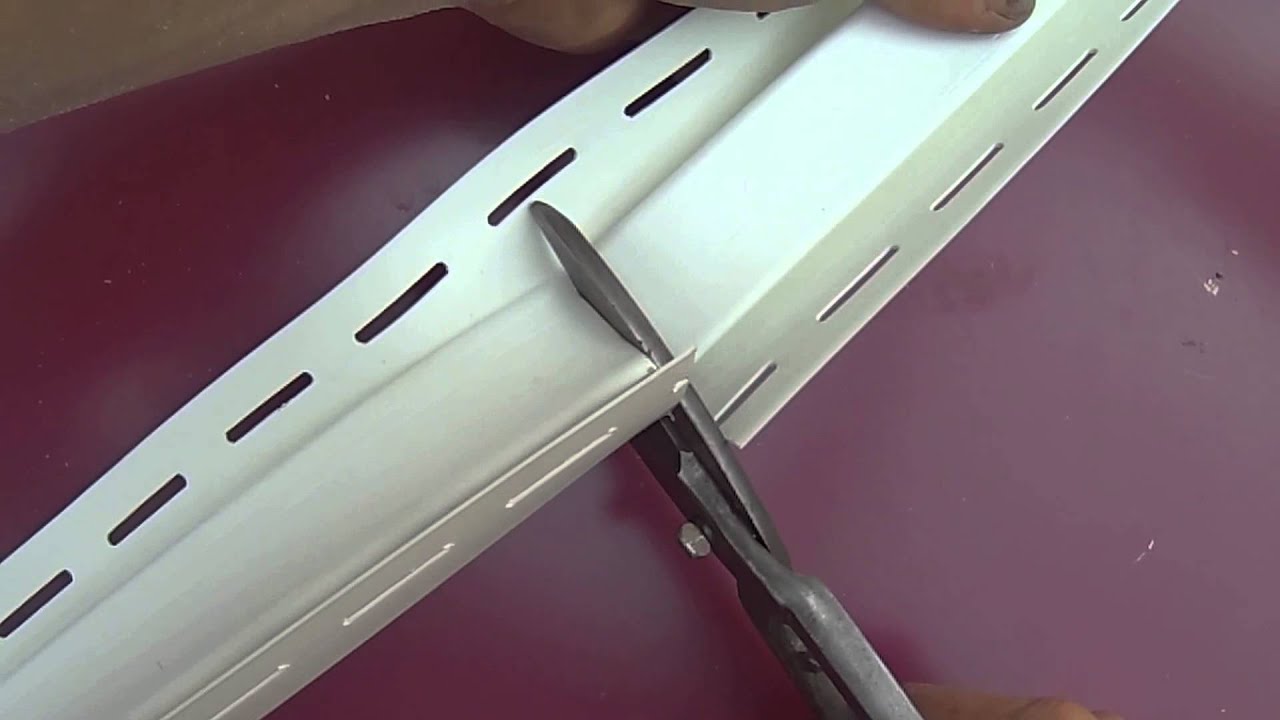 Установка винилового уголка - YouTube