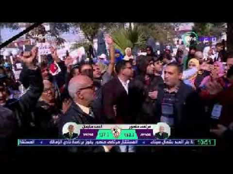 زغاريد إحتفالًا بفوز مرتضى منصور برئاسة الزمالك