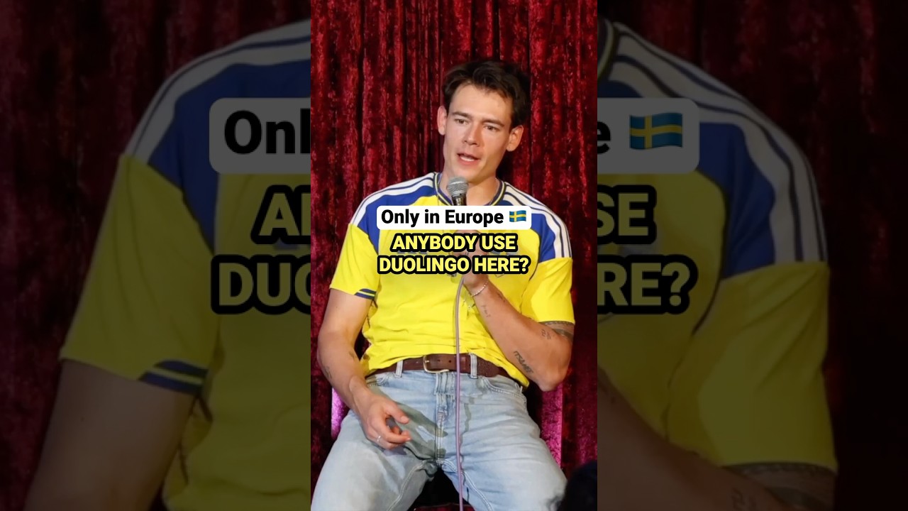 German Comedian Finds Duolingo Self Help Group
