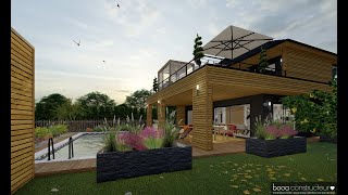 Projet d'une maison booa en Alsace