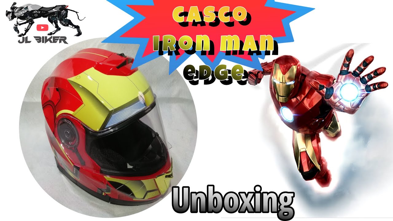 CASCO JET 2 IRON MAN - Motoshop VRC