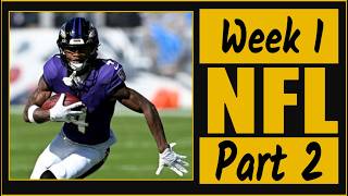 NFL Week 1 Part II Best Bets Player Props, Game Bets, Season Long