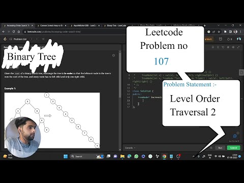 23. Leetcode 107 Binary Tree Level Order Traversal 2